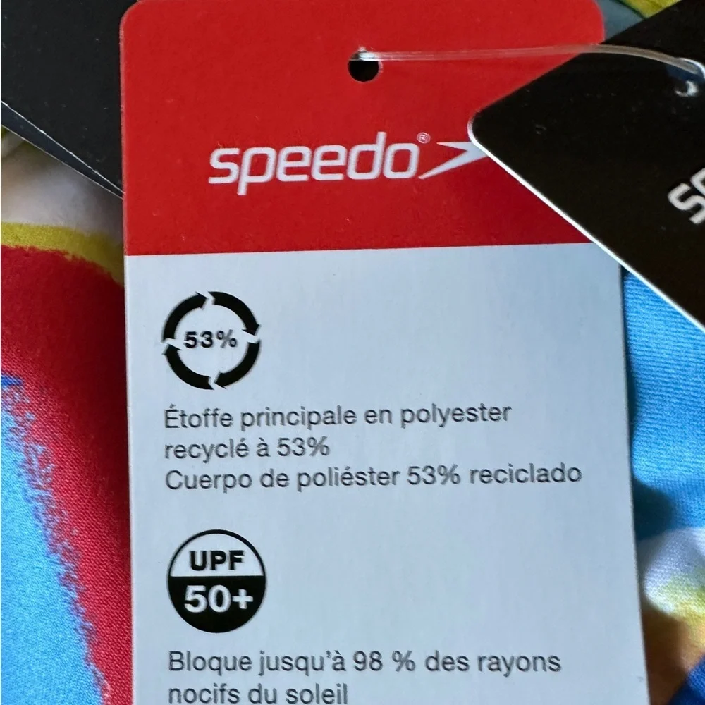 Speedo Multicolor Swim Shorts Boys Size XL (18-20). 28” Waist‎ NWT